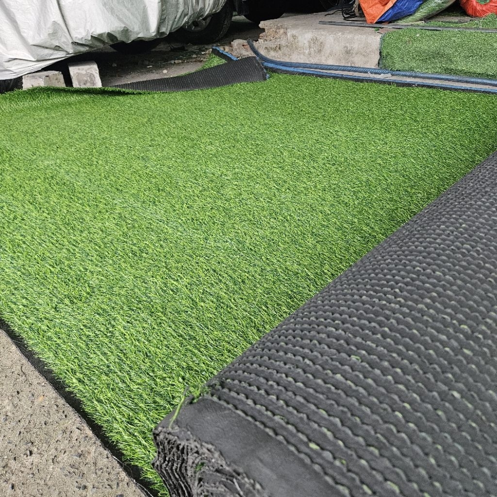 Combo 30m2 (2m x 15m) Thảm cỏ nhân tạo sợi 3cm đế cao su, trải sân vườn, quán cà phê, dán tường