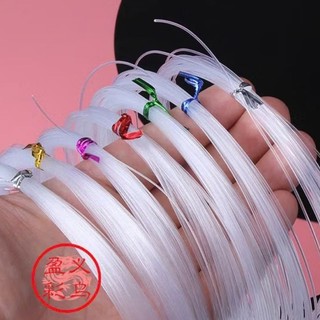 2 cuộn Dây cước trong suốt nhiều kích thước, dây xâu hạt, làm túi cườm Handmade
