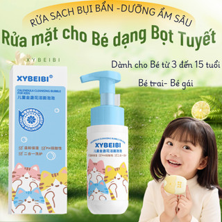 Sữa Rửa Mặt Dạng Bọt Hoa Cúc XYBEIBI Làm Sạch Dịu Nhẹ Cho Bé Từ 2 Tuổi [ORGANIC] 250ml