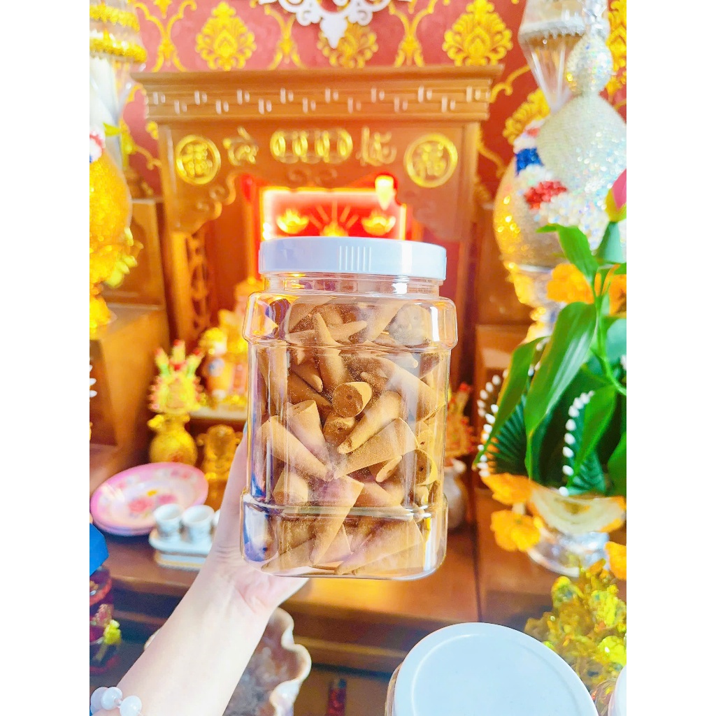 Trầm Hương Không Bụi Cao Cấp Hộp 500gr – 128 Viên Thơm Lâu