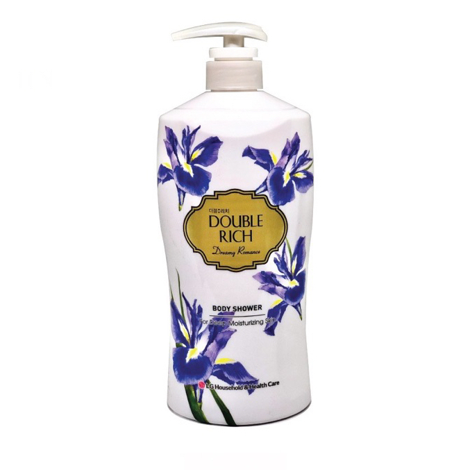 Sữa Tắm Double Rich Cân Bằng Ẩm Hương Hoa Hồng 800g Body Shower Eva's Secret