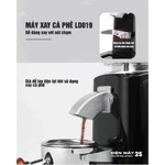 [HCM-Có VAT] Máy Xay Cafe, Máy Xay Cà Phê Chuyên Dụng Espresso 019 Với 19 Chế Độ Xay Thô/Mịn Pha Máy,Pha Phin-Giá Tốt — ảnh 6