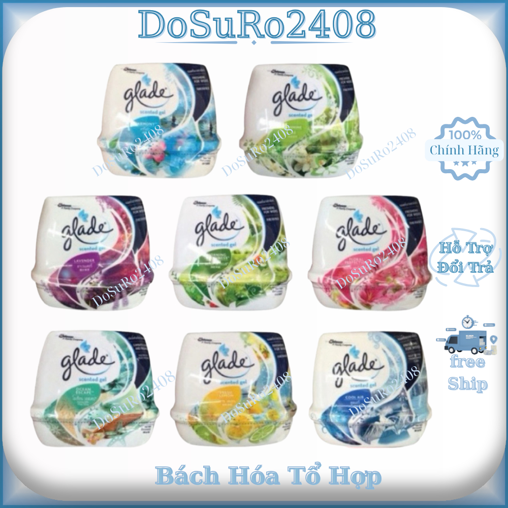 Sáp thơm để phòng Glade 180g ( đủ mùi )