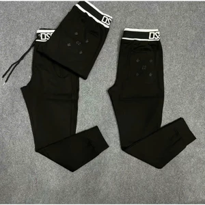 Quần Jogger Cạp Chữ D2 Thêu Chất Vải Umi Hàn Dày Dặn Không Xù Thời Trang Nam
