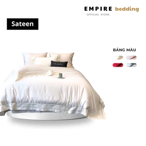 Chăn ga gối nệm Sateen 5 món chăn chần bông EMPIRE bo chun ga giường drap - EMPIRE | Bedding & Decor