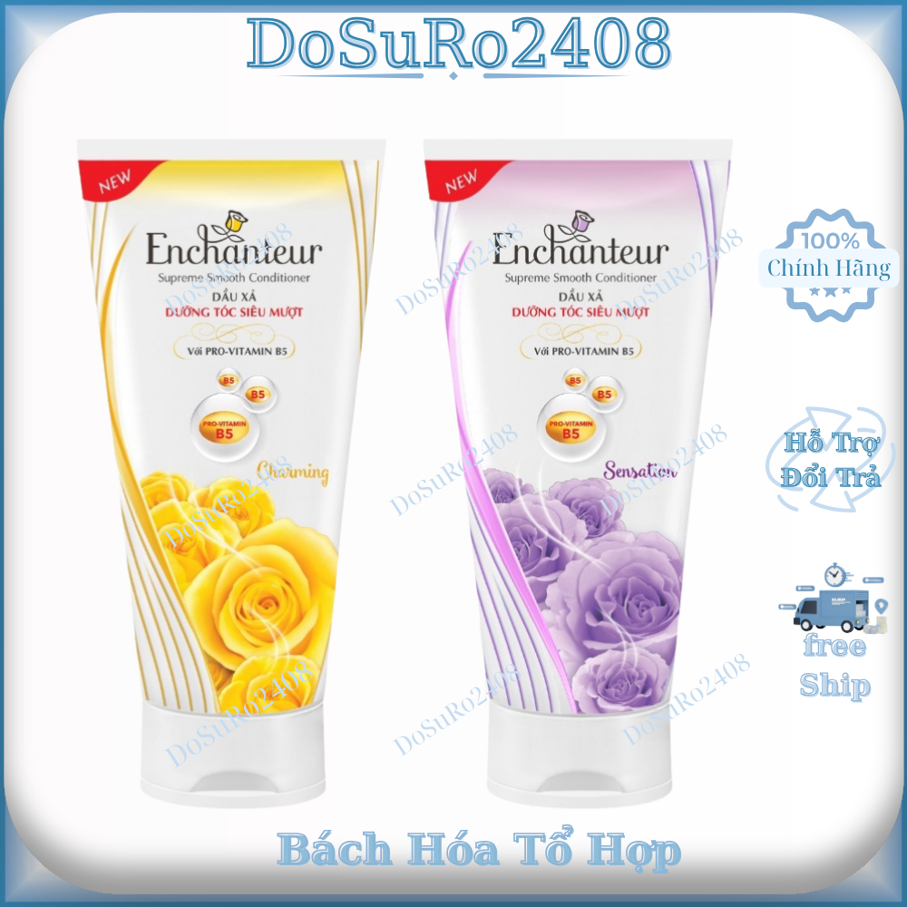 Dầu xả dưỡng tóc siêu mượt Enchanteur Charming 170g VÀ 335G