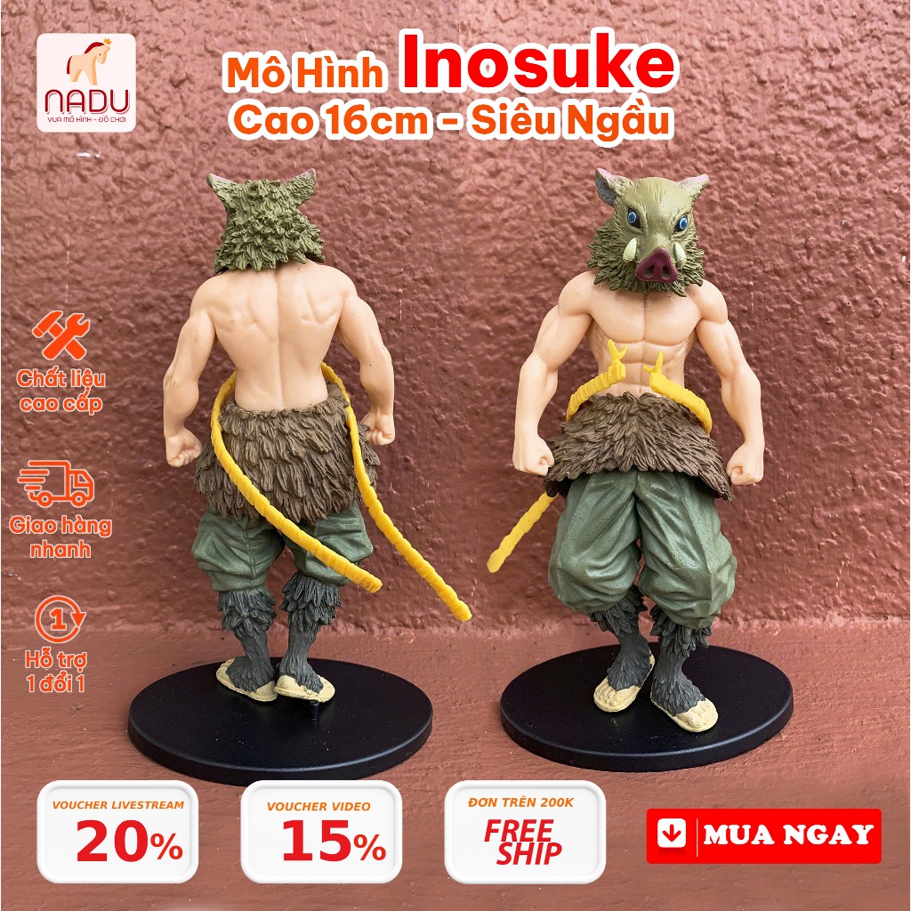 Mô Hình Inosuke - Demon Slayer(Kimetsu No Yaiba)Anime Figure - Cao 16cm ...