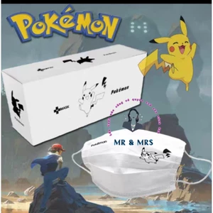 Khẩu Trang Hoạt Hình Pokémon Người Lớn