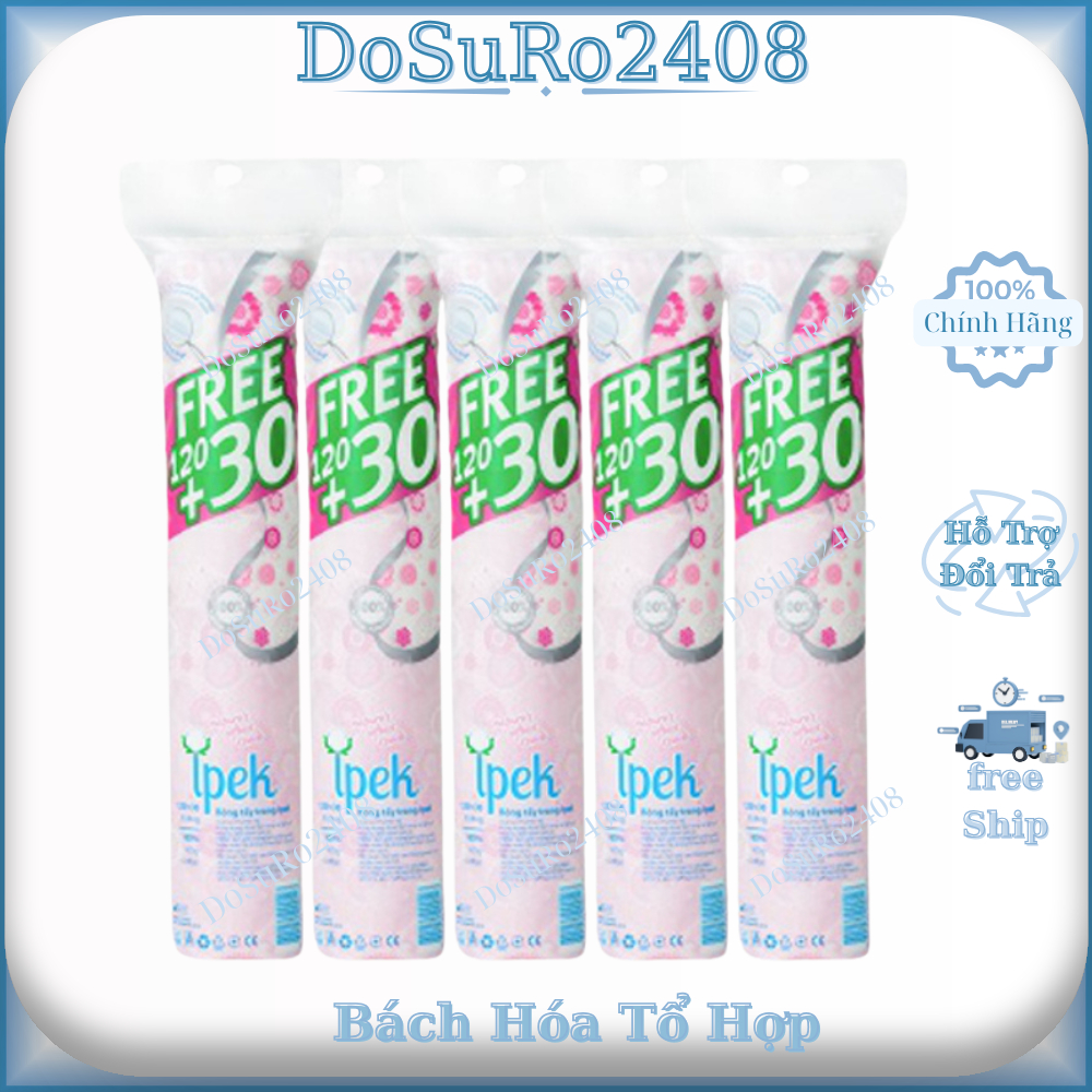 Bông Tẩy Trang Ipek 150 Miếng