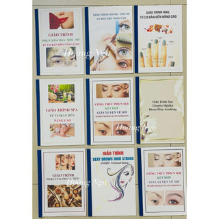 Tổng hợp trọn bộ giáo trình nail, mi, spa, phun xăm đầy đủ và mới nhất