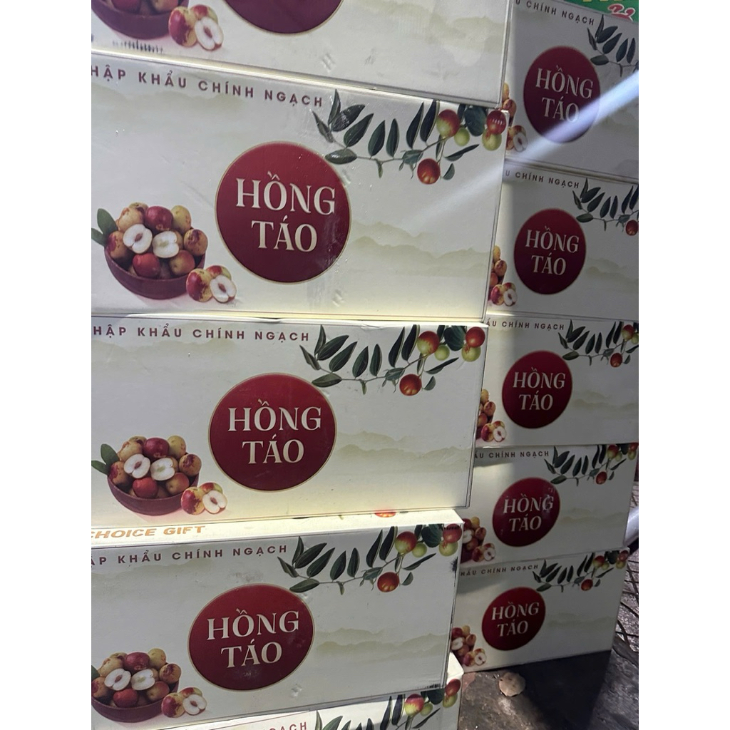 [Hoả Tốc HCM] Hồng Táo 2A Xách tay -Túi 1KG luôn hộp - Kèm túi giấy