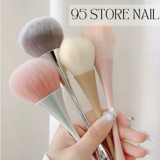 Chổi phủi bụi nail cán dài loại xịn lông mềm mịn