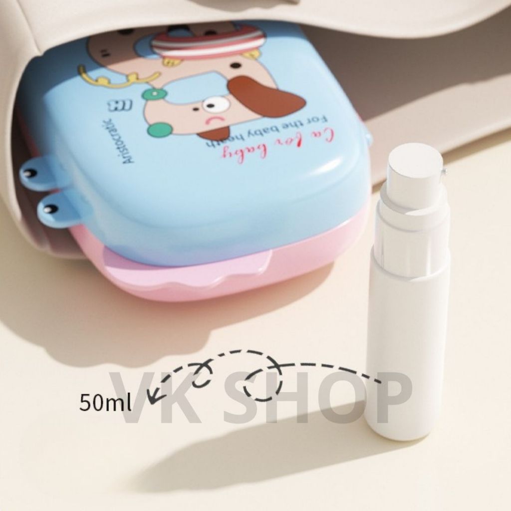 Bộ Cọ Rửa Bình Sữa 6 Món Có Hộp Đựng – Dễ Mang Đi Du Lịch, Vệ Sinh Bình Sữa Tiện Lợi