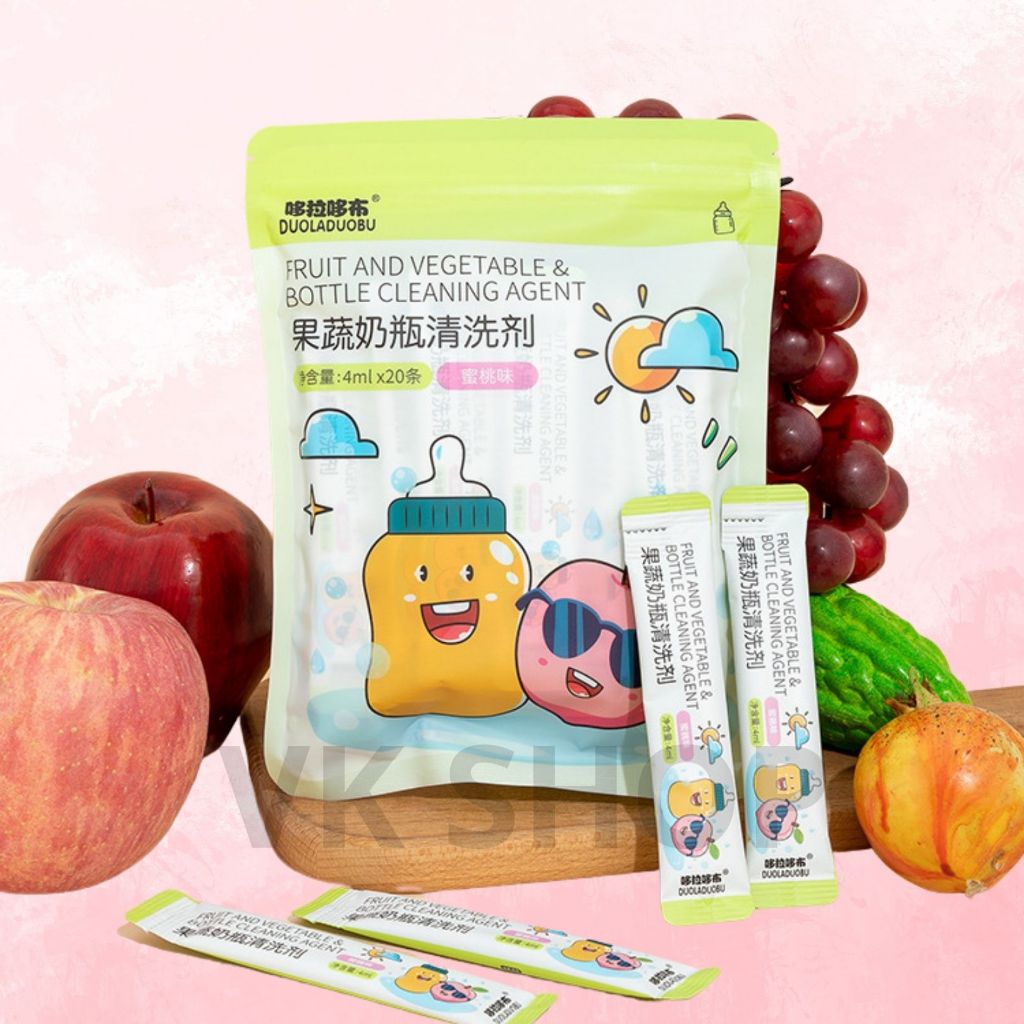 Nước Rửa Bình Sữa, Trái Cây, Bình Nước Mang Đi – Dạng Mang Đi Du Lịch Tiện Lợi, An Toàn, Làm Sạch Hiệu Quả