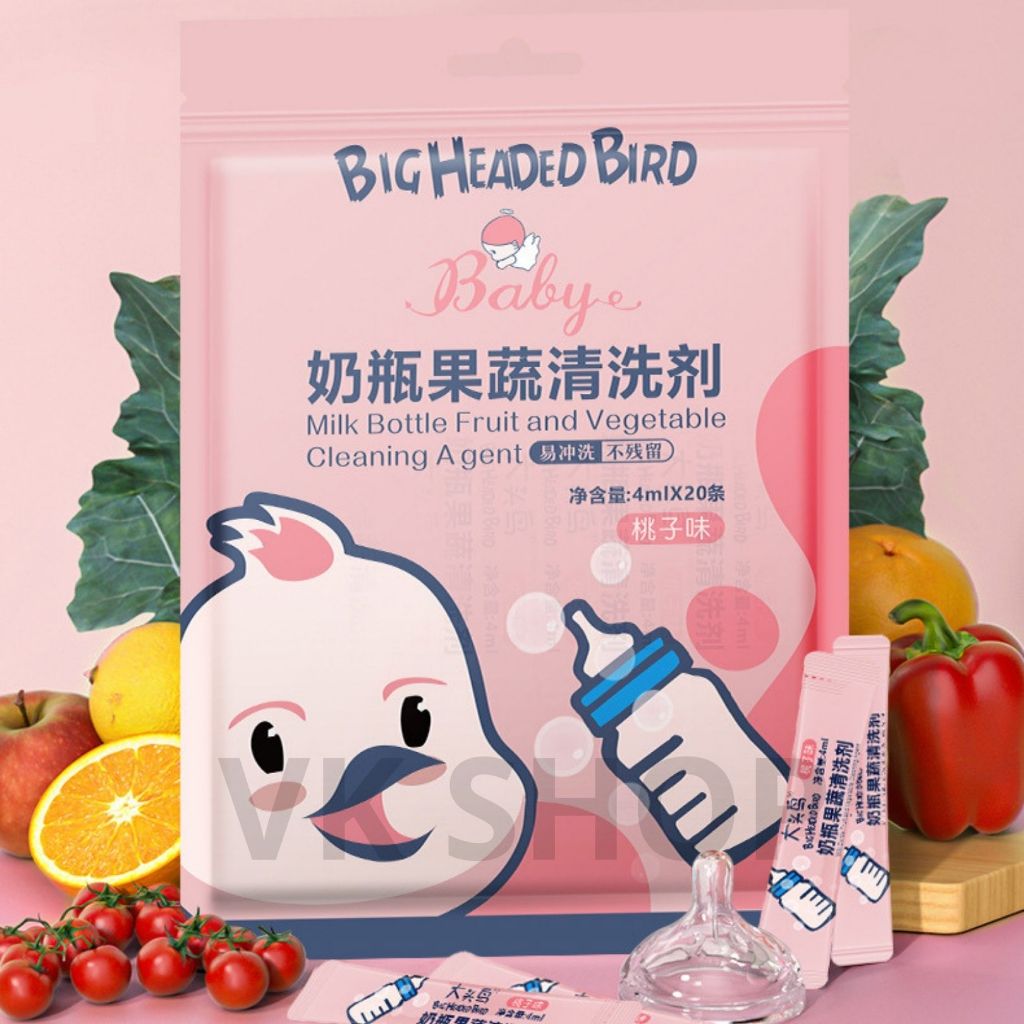 Nước Rửa Bình Sữa, Trái Cây, Bình Nước Mang Đi – Dạng Mang Đi Du Lịch Tiện Lợi, An Toàn, Làm Sạch Hiệu Quả