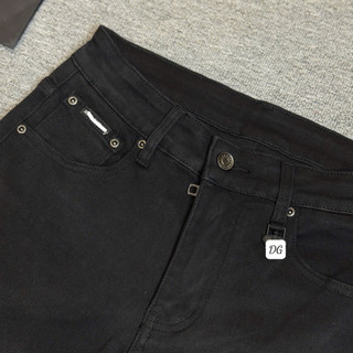 Quần Jean Nam dáng côn vừa Đen Trơn Form Slim Fit Co Giãn Nhẹ Thời Trang Cao Cấp – Quần Jean Nam Túi Sau In Họa Tiết