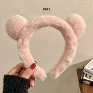 Băng Đô Cinnamoroll Cute LINDO, Cài Tóc Dễ Thương, Lông Nhung Mềm Mại, Kiểu dáng Đa Dạng