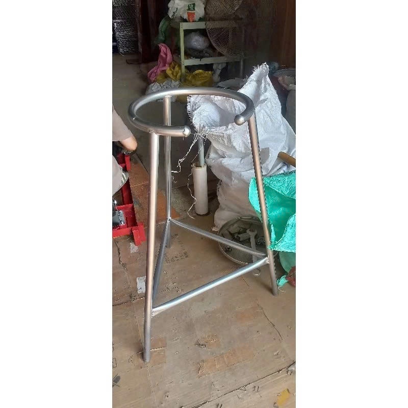 Giá để bếp Gas công nghiệp 25cm - 40cm - 70cm ống kẽm 21 Tặng kèm đế cao cu
