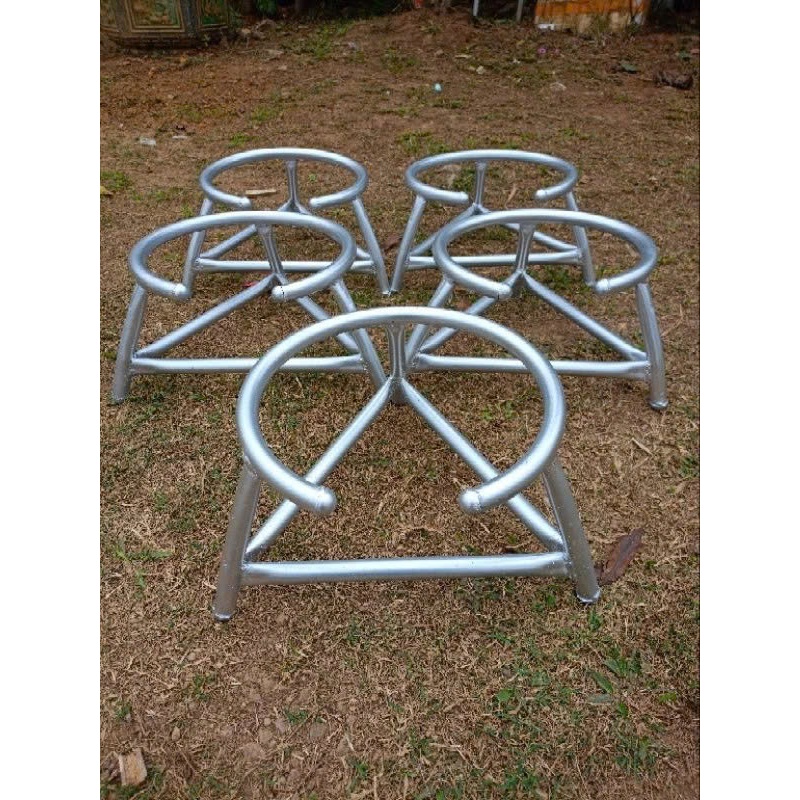 Giá để bếp Gas công nghiệp 25cm - 40cm - 70cm ống kẽm 21 Tặng kèm đế cao cu