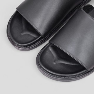 Dép da K2 - JOG04 , thiết kế basic , đế PU mềm , quai da Microfiber 3 lớp chắc chắn ( K2 )