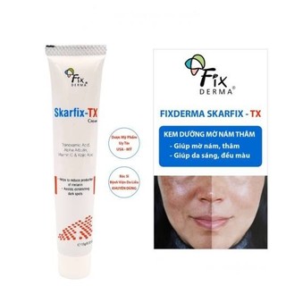 Skarfix - TX Cream FIXDERMA  15g - Kem Hỗ Trợ Mờ Thâm, Nám, Tàn Nhang