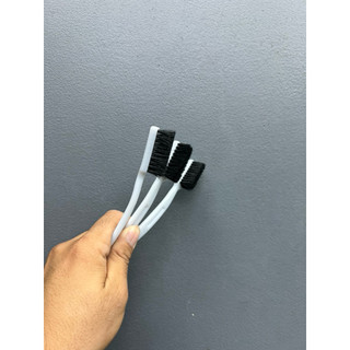 Bộ 3 Cây Bàn Chải Vệ Sinh Đa Năng Lông Nhựa & Inox Cho Nhôm Máy Bền Đẹp Sợi Mềm Dẻo Dai Không Xước Bề Mặt