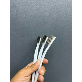 Bộ 3 Cây Bàn Chải Vệ Sinh Đa Năng Lông Nhựa & Inox Cho Nhôm Máy Bền Đẹp Sợi Mềm Dẻo Dai Không Xước Bề Mặt