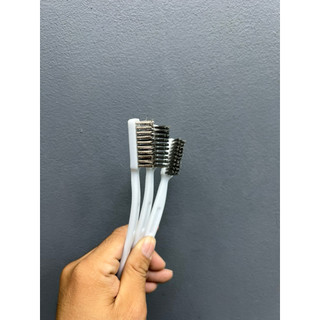 Bộ 3 Cây Bàn Chải Vệ Sinh Đa Năng Lông Nhựa & Inox Cho Nhôm Máy Bền Đẹp Sợi Mềm Dẻo Dai Không Xước Bề Mặt