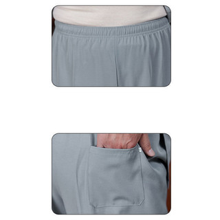 (Hot) Size S và  Bộ đũi trung niên nam áo sơ mi cộc tay phối quần dài sang trọng lịch sự
