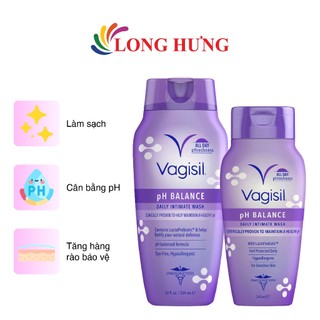 Dung dịch vệ sinh phụ nữ Vagisil pH Balance Daily Intimate Wash (240ml/354ml)