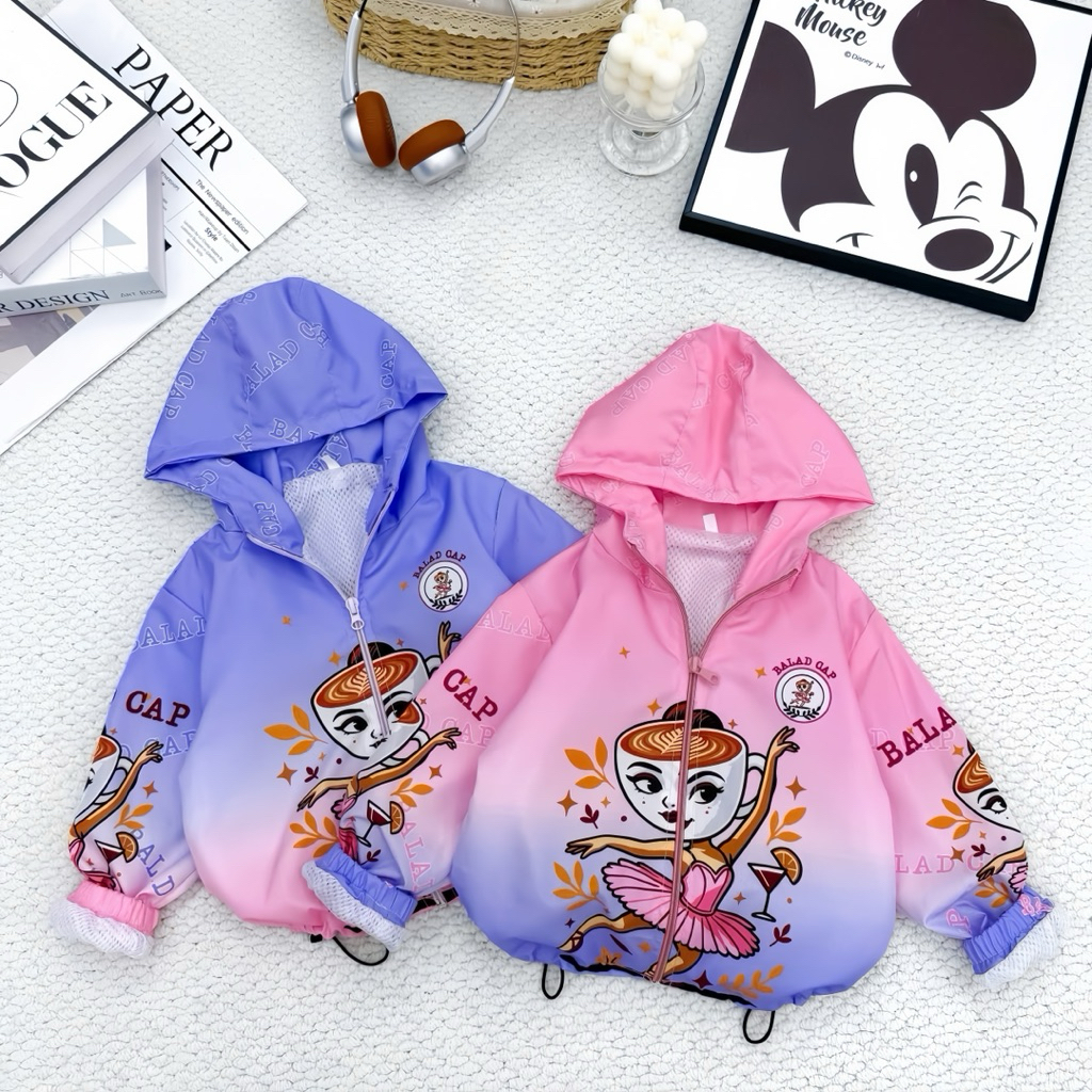 [BÁN TƯƠNG TÁC Đầu VỤ] Áo khoác gió tung tung sahur cho bé size 10-30kg (dưới 1m3)