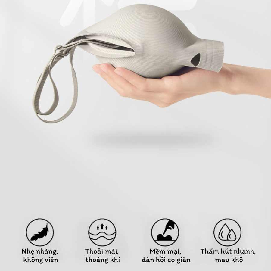 Áo Lót Nữ Không Gọng Đúc Su Đường Viền Mỏng Đệm Dày 3cm Mút Giọt Nước DORIS 0021
