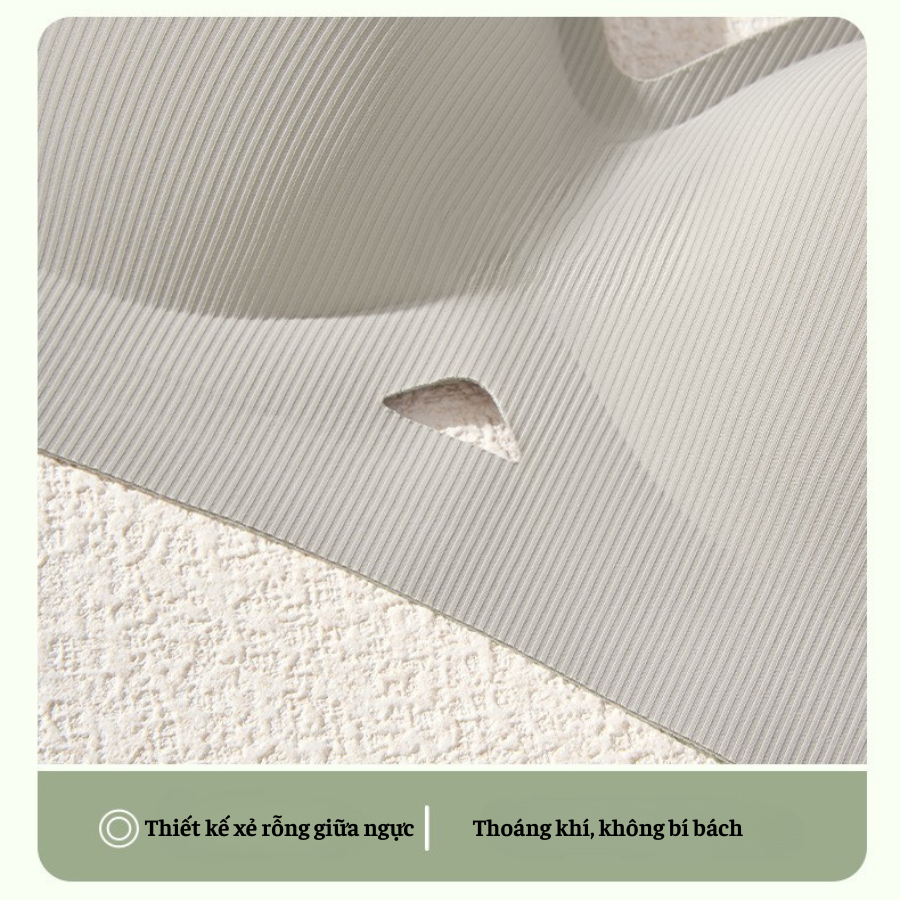 Áo Lót Nữ Không Gọng Đúc Su Đường Viền Mỏng Đệm Dày 3cm Mút Giọt Nước DORIS 0021