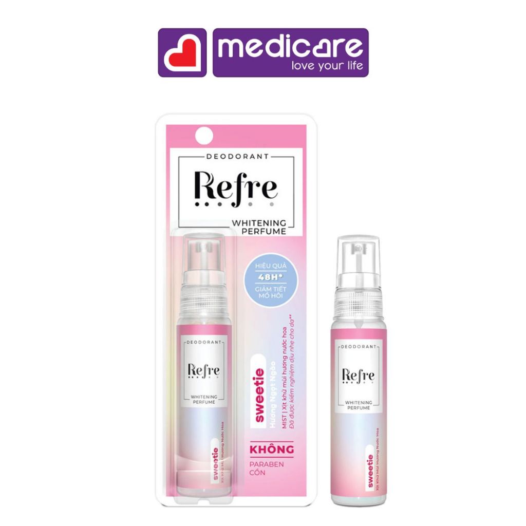 Xịt khử mùi REFRE Whitening Perfume Deluxe 30ml