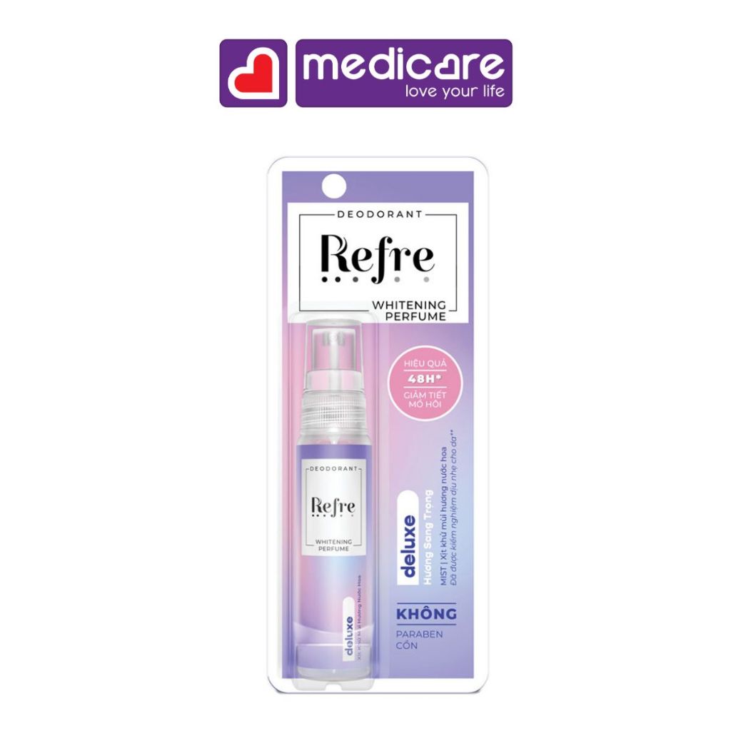 Xịt khử mùi REFRE Whitening Perfume Deluxe 30ml