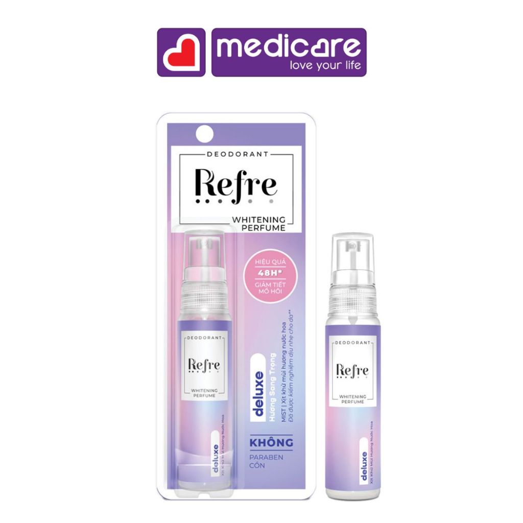 Xịt khử mùi REFRE Whitening Perfume Deluxe 30ml