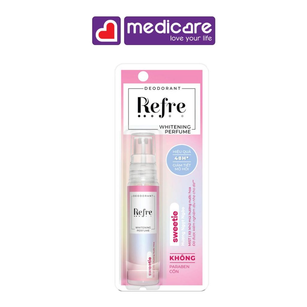 Xịt khử mùi REFRE Whitening Perfume Deluxe 30ml