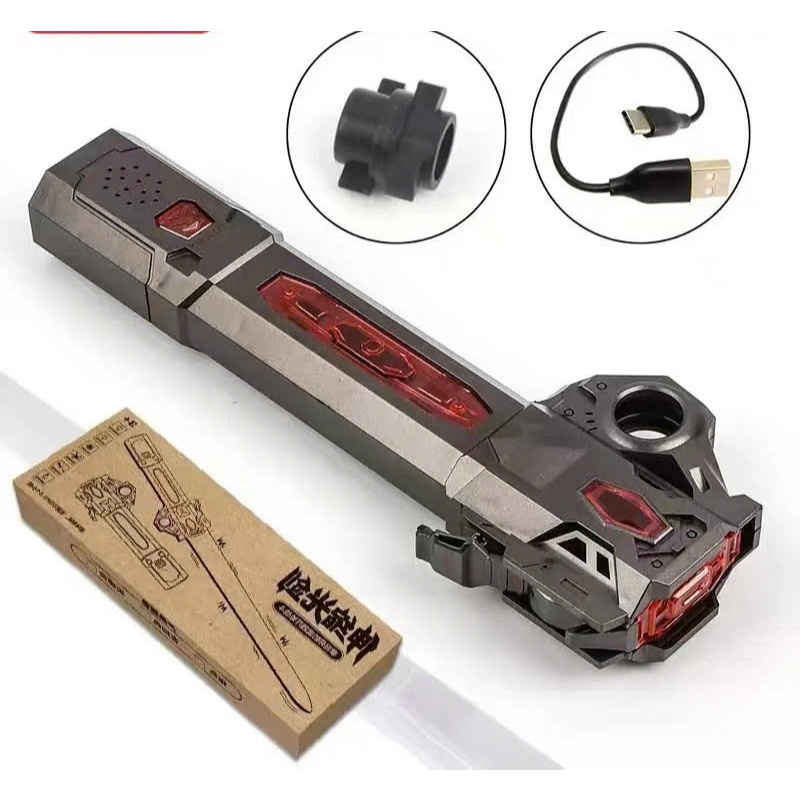 Đồ Chơi Kiếm Ánh Sáng Lazer Dụng Pin Sạc Type C Kiếm Phát Sáng