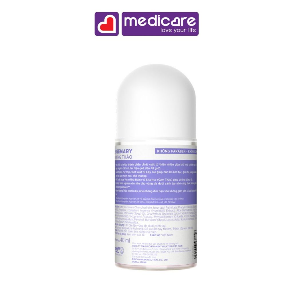 Lăn khử mùi REFRE Natural 40ml