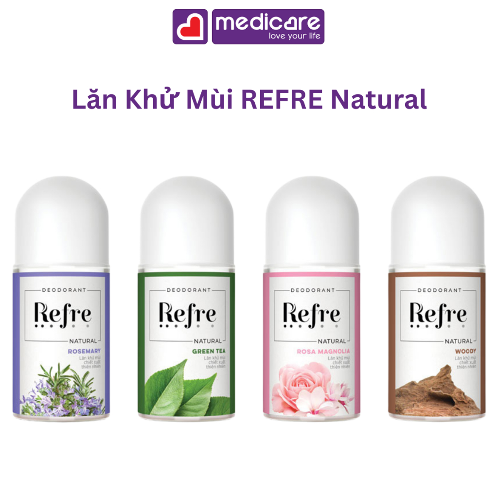 Lăn khử mùi REFRE Natural 40ml