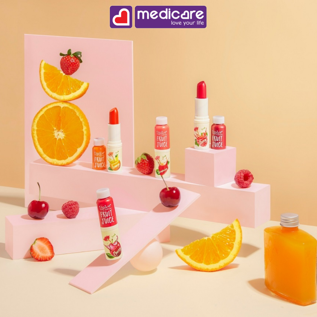 Son dưỡng LIPICE Sheer Color Fruit Juice Berry đỏ mọng 4g