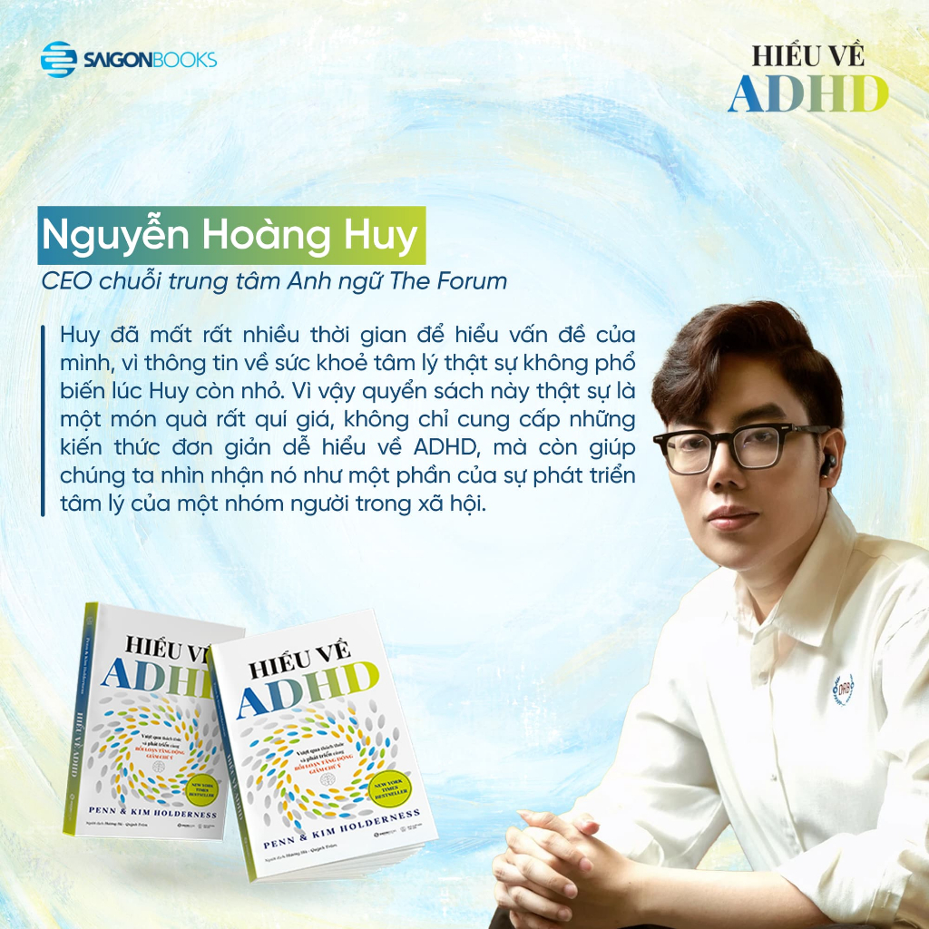 Sách - Hiểu Về ADHD - Vượt Qua Thách Thức và Phát Triển Cùng Rối Loạn Tăng Động Giảm Chú Ý