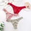 Quần Lót Ren Lọt Khe Nữ Gợi Cảm Thiết Kế Sexy Co Giãn, Chất Ren Hoa Mềm Mịn Thoáng Mát- 911