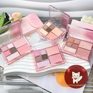 [HOLD LIVE] Bảng Phấn Mắt Hold Live 7 Ô Vỏ Hồng, Boundless Mist Powder Palette, 10g (HL774)
