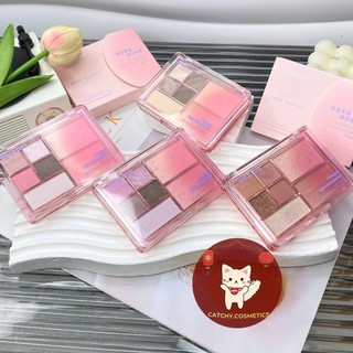 [HOLD LIVE] Bảng Phấn Mắt Hold Live 7 Ô Vỏ Hồng, Boundless Mist Powder Palette, 10g (HL774)