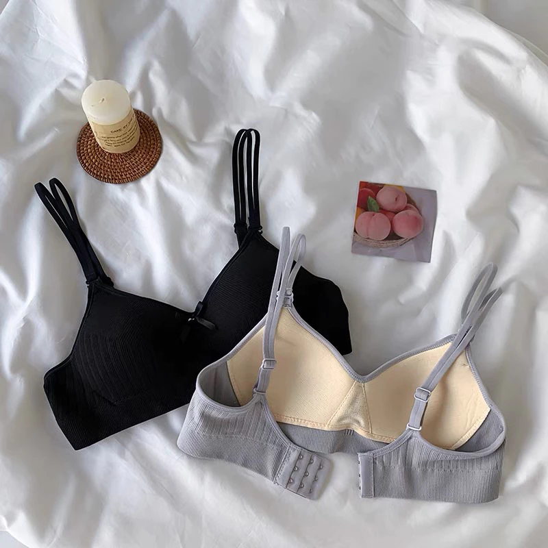 [Peinn] Áo lót nữ không gọng Peinn ALS65 Áo bralette cài sau dây quai mảnh tháo được đệm mỏng êm mềm
