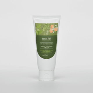 Kem Rửa Mặt Thảo Dược Herbal Cleansing Cream | Scentiful – Làm Sạch Sâu, Dịu Nhẹ, Dưỡng Ẩm Da Nhạy Cảm 120g