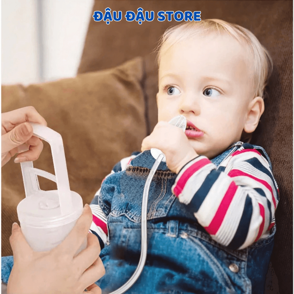Dụng Cụ Hút Mũi Cầm Tay An Toàn Cho Trẻ Em Lực Hút Mạnh Không Gây Tổn Thương Cho Bé Dễ Sử Dụng - Đậu Đậu Store