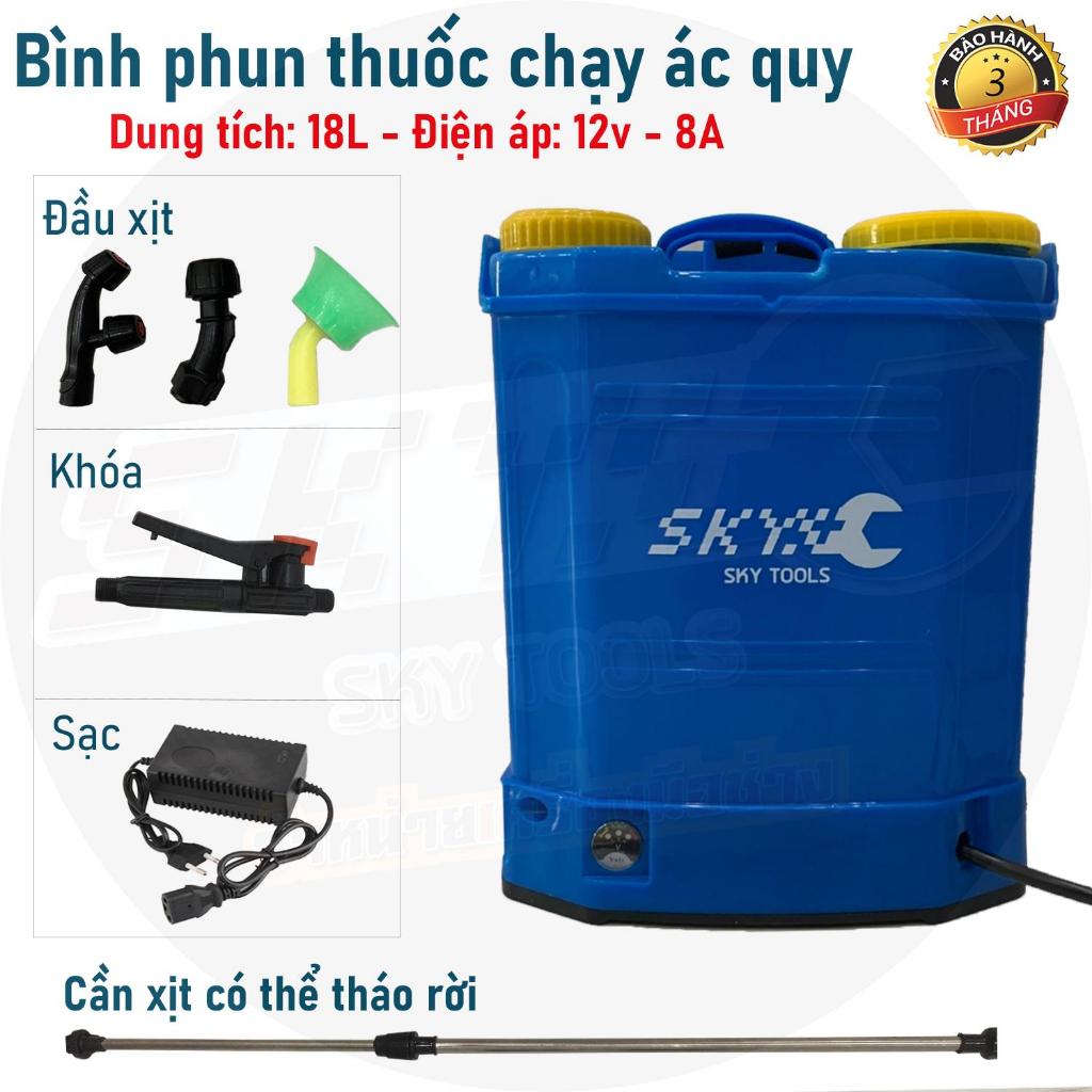 Bình phun thuốc trừ sâu SKYC 18L .. Phụ kiện đầy đủ, phun muỗi, côn trùng, trừ sâu hại, chăm sóc cây