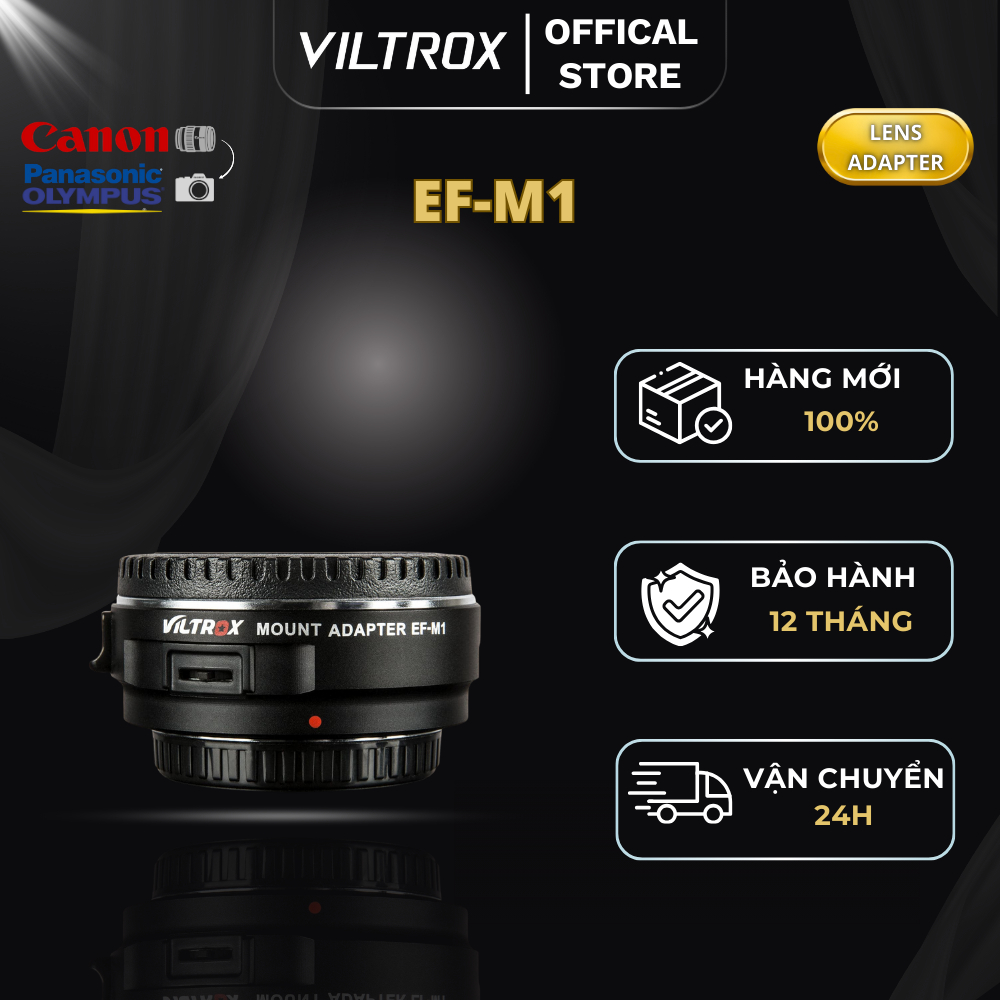 Ngàm chuyển Viltrox EF-M1